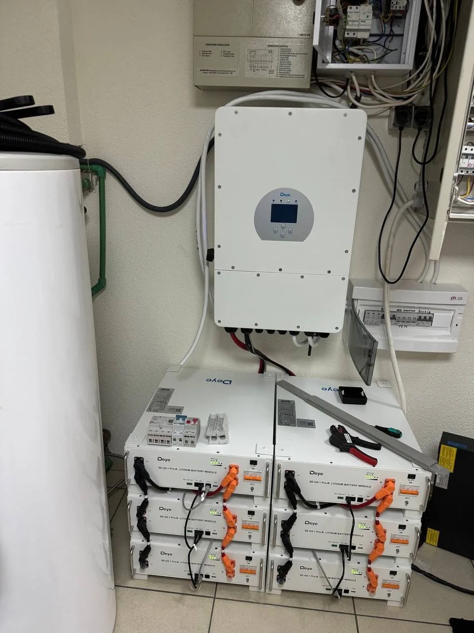 Instalación solar de 6 kW en Madrid — detalle 2 de la instalación